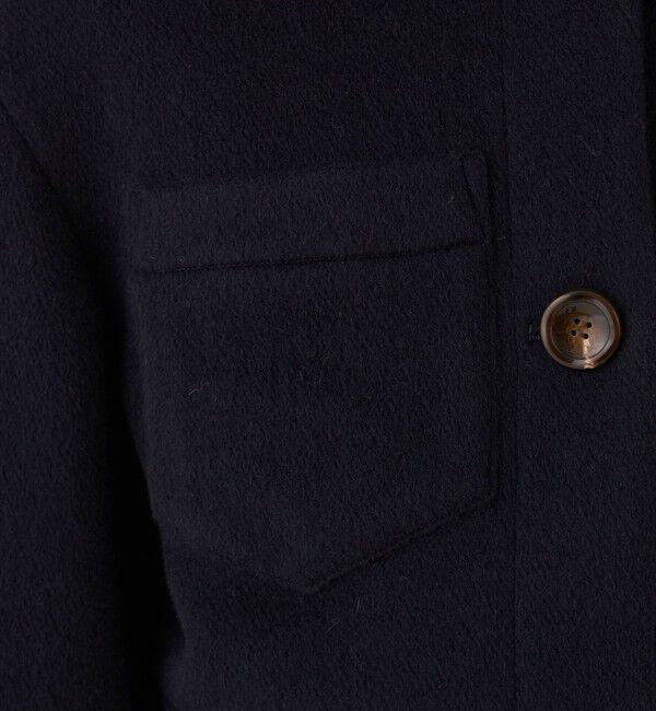 DES PRES「キッドモヘヤミニシャギー クロップドブルゾン」|ブルゾン・スタジャン|