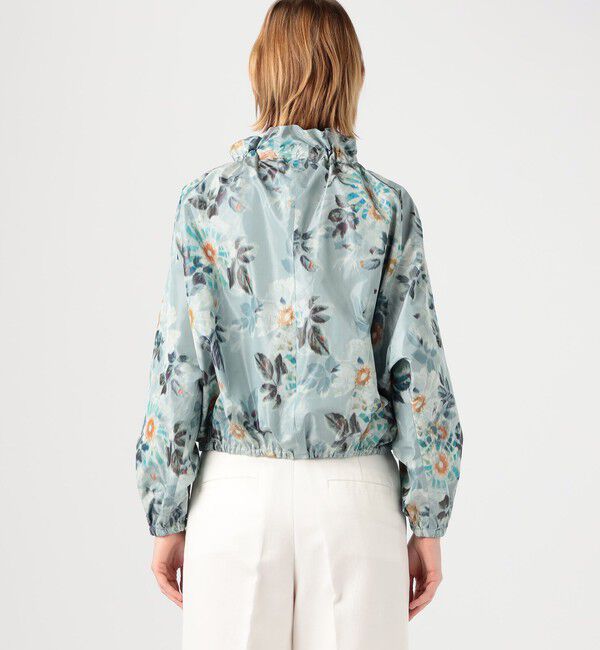 TOMORROWLAND collection「ブラードフラワープリント ネックギャザーブラウス」|シャツ・ブラウス|