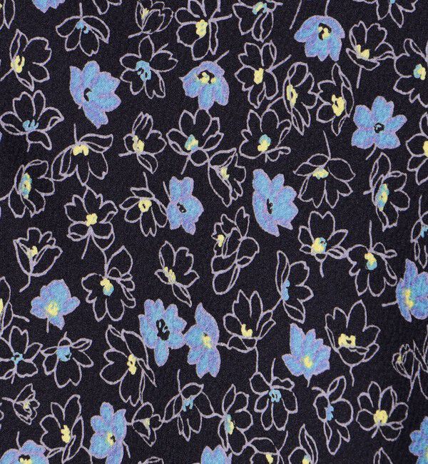 Ballsey「レジェフラワープリント マーメイドスカート」|フレア|