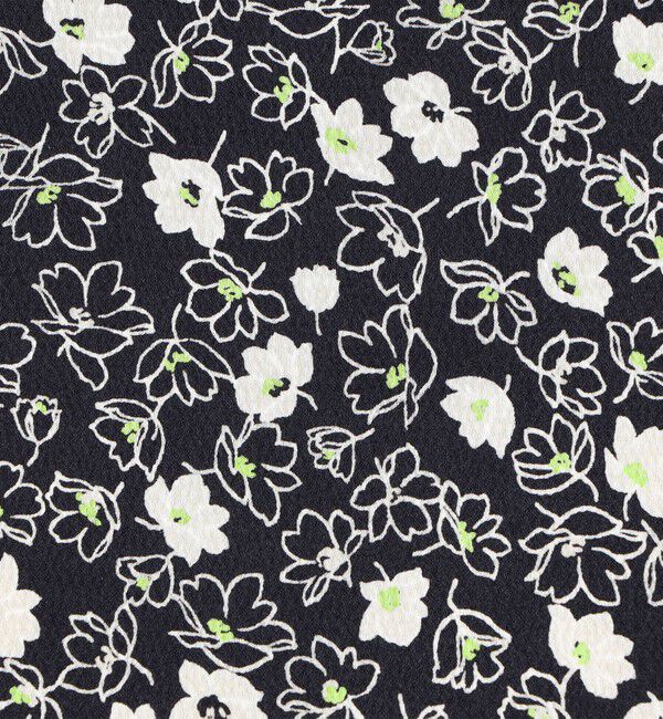 Ballsey「レジェフラワープリント ギャザートップワンピース」|ワンピース|