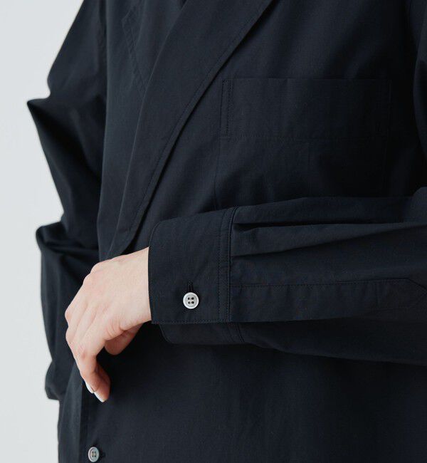 GALERIE VIE「コットンブロード セミダブルジャケット」|テーラードジャケット|