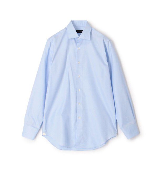TOMORROWLAND MENS「120/2スーピマコットンツイル ワイドスプレッドカラー ドレスシャツ」|シャツ・ブラウス|63 ライトブルー