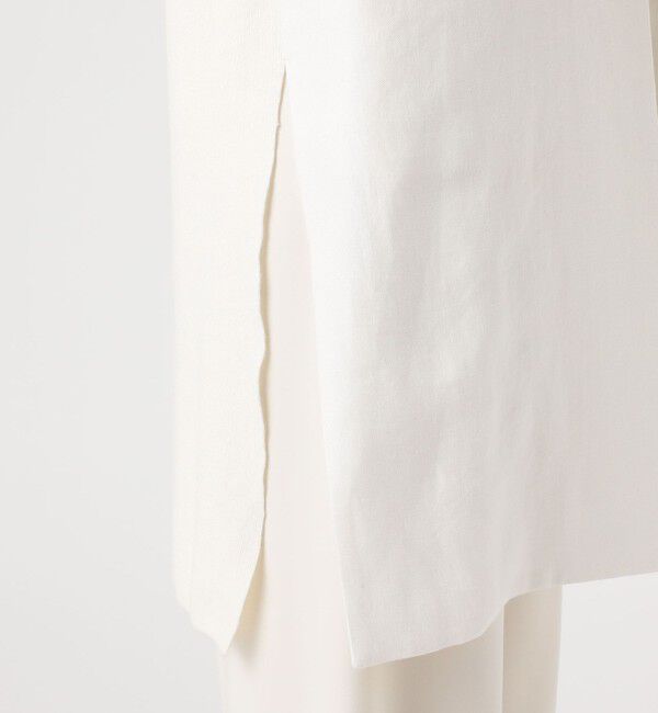 DES PRES「ファブリックコンビ ロングジレ」|ベスト・ジレ|