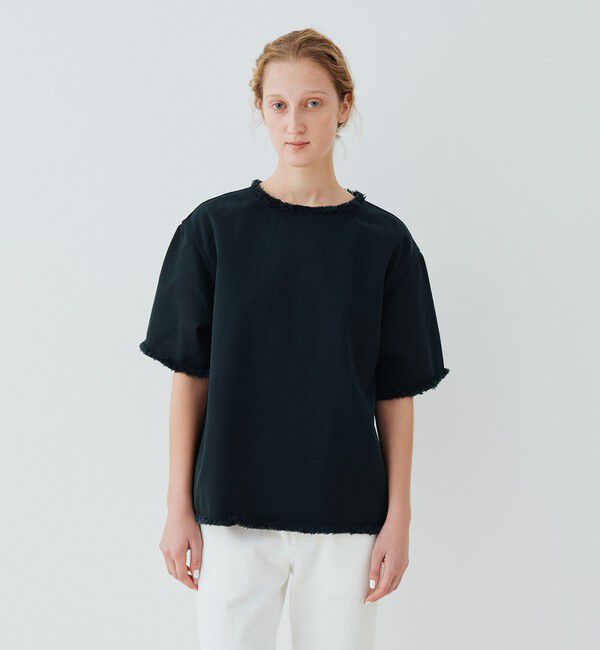 GALERIE VIE「ヴィンテージアイランドデニム プルオーバーシャツ」|シャツ・ブラウス|