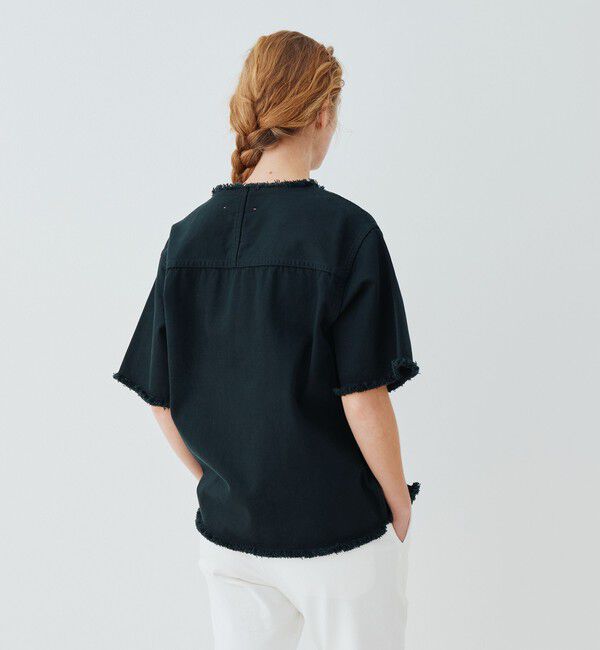 GALERIE VIE「ヴィンテージアイランドデニム プルオーバーシャツ」|シャツ・ブラウス|