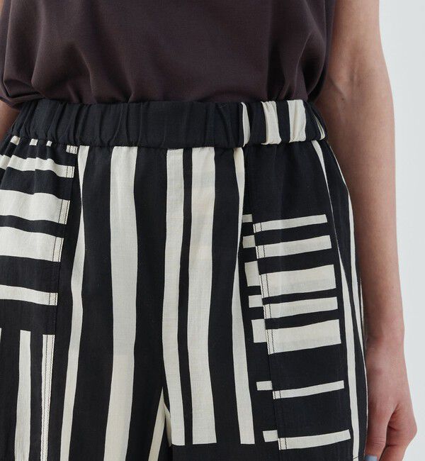 GALERIE VIE「ランドレイヤープリント イージーワイドパンツ」|その他|