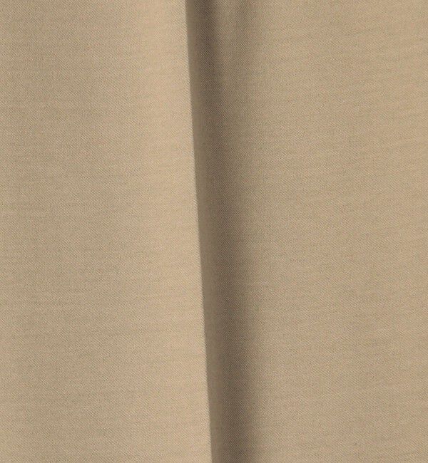 TOMORROWLAND MENS「コットンポリエステル ストレッチツイル 1プリーツイージースラックス」|スラックス|