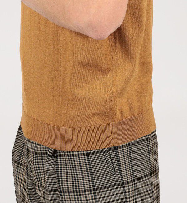 TOMORROWLAND MENS「TOMORROWLAND tricot シルクコットン モックネックプルオーバーニット SESIA」|ニット・セーター|