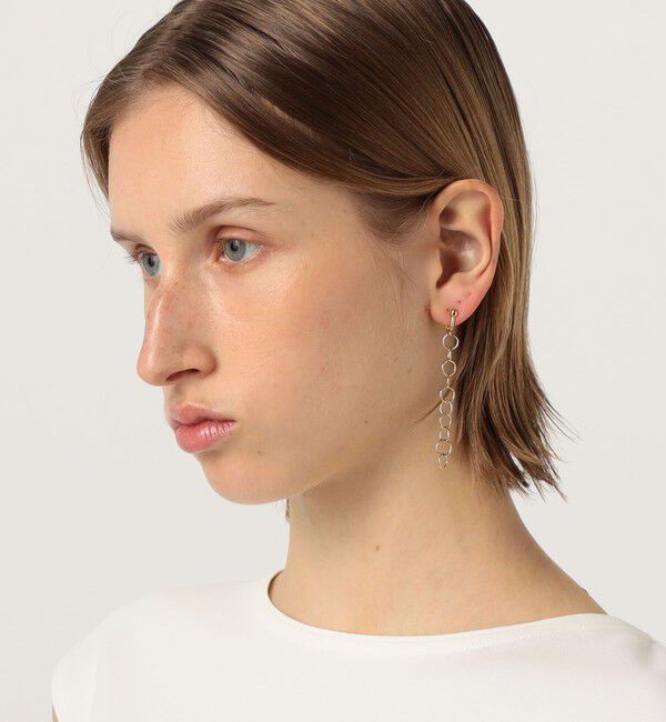 TOMORROWLAND GOODS「【別注】pascale lion Short Chain ゴールドイヤリング」|イヤリング|