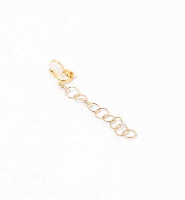 TOMORROWLAND GOODS「【別注】pascale lion Short Chain ゴールドイヤリング」|イヤリング|