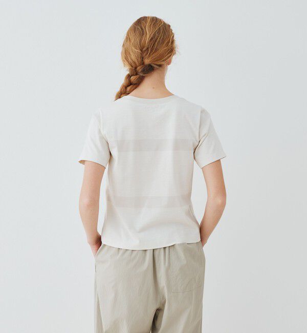 GALERIE VIE「ファインコットン クルーネックTシャツ」|Tシャツ・カットソー|