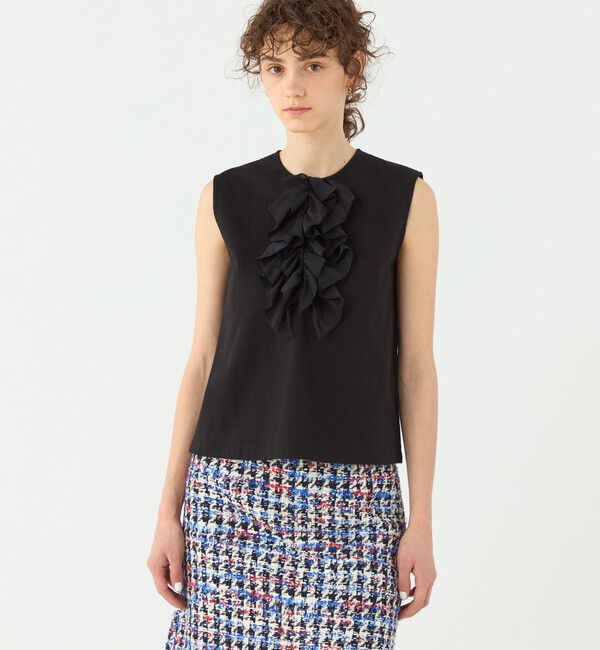 TOMORROWLAND collection「バスクジャージー ノースリーブプルオーバー」|Tシャツ・カットソー|