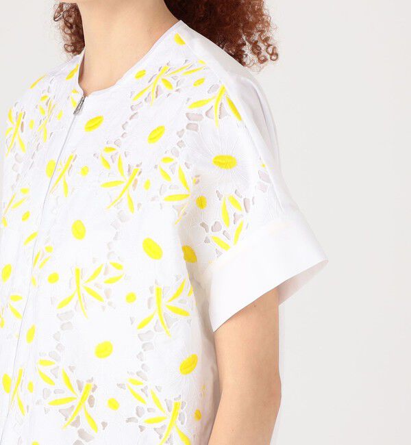 TOMORROWLAND collection「デイジーポップ ジップアップブラウス」|シャツ・ブラウス|