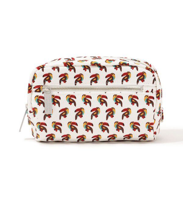 SOULEIADO「SOULEIADO コットンオックス ポーチ（L）」|ポーチ|12 ホワイト系