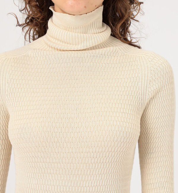 TOMORROWLAND BUYING WEAR「UNION LAUNCH WHOLEGARMENT タートルネック プルオーバー」|ニット・セーター|