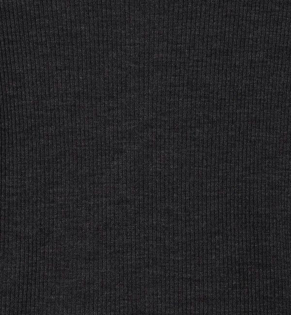 GALERIE VIE「プルミエールウールリブ クルーネックプルオーバー」|ニット・セーター|