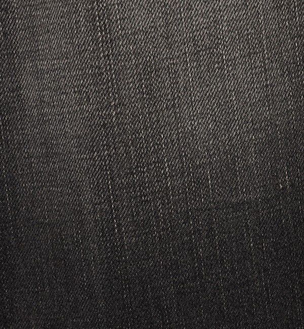 Edition「ブラックデニム バギーパンツ」|デニム|