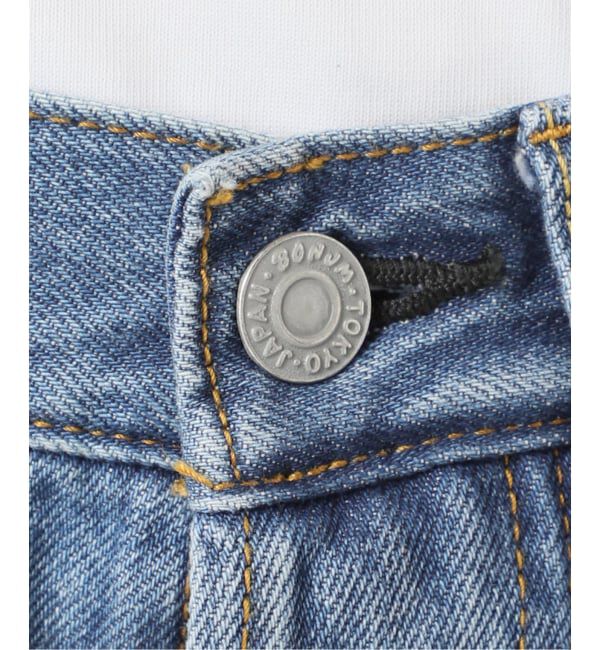  「《予約》レースアップデニムパンツ」|デニム|
