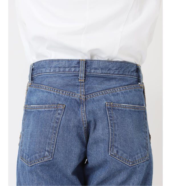  「《予約》サイドスナップデニムパンツ」|デニム|