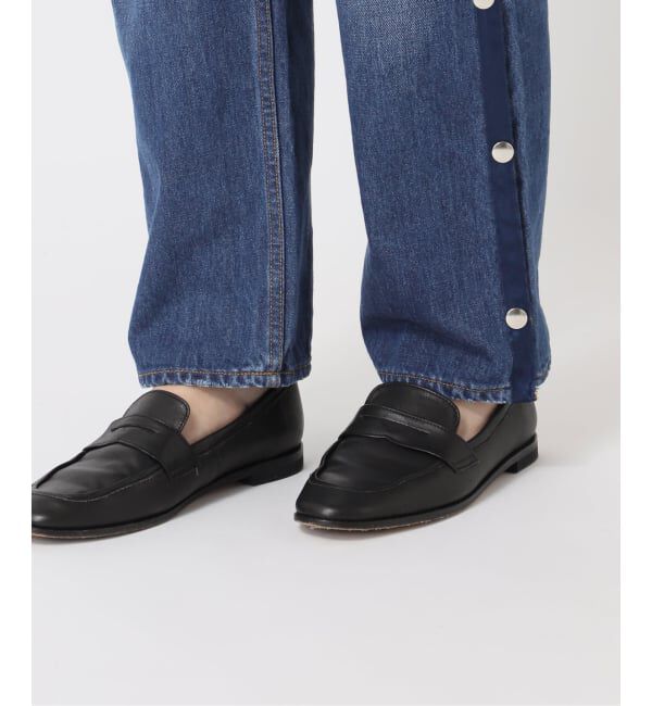  「《予約》サイドスナップデニムパンツ」|デニム|