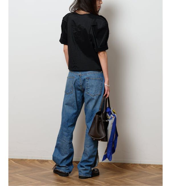  「《予約》サイドスナップデニムパンツ」|デニム|