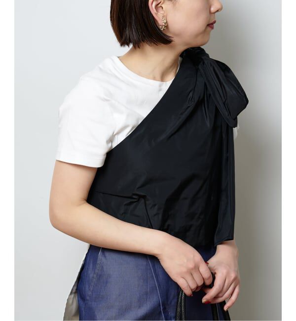  「《予約》ONE SHOULDER TAFFETA ブラウス」|シャツ・ブラウス|