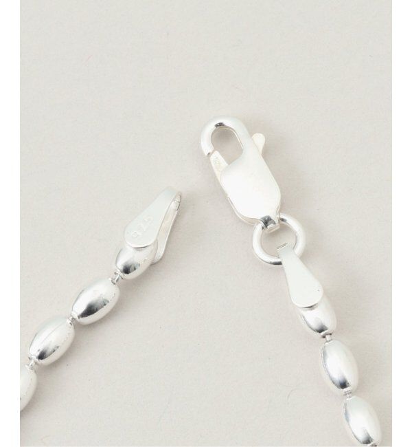  「【blancle/ ブランクレ】SV・Oval ball chain necklace」|ネックレス|