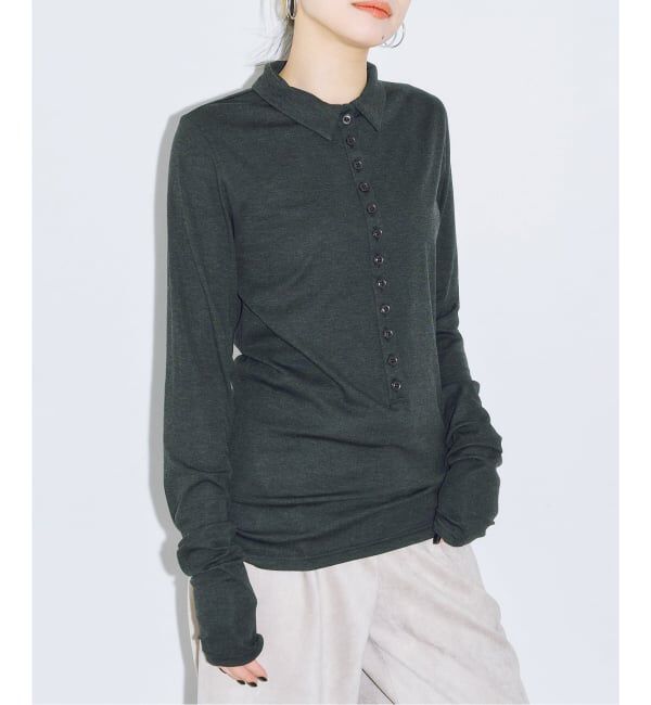  「《予約》SOFT JERSEY TOP：カットソー」|Tシャツ・カットソー|