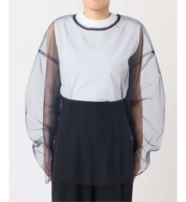  「《予約》TULLE T-SHIRTS：ブラウス」|シャツ・ブラウス|
