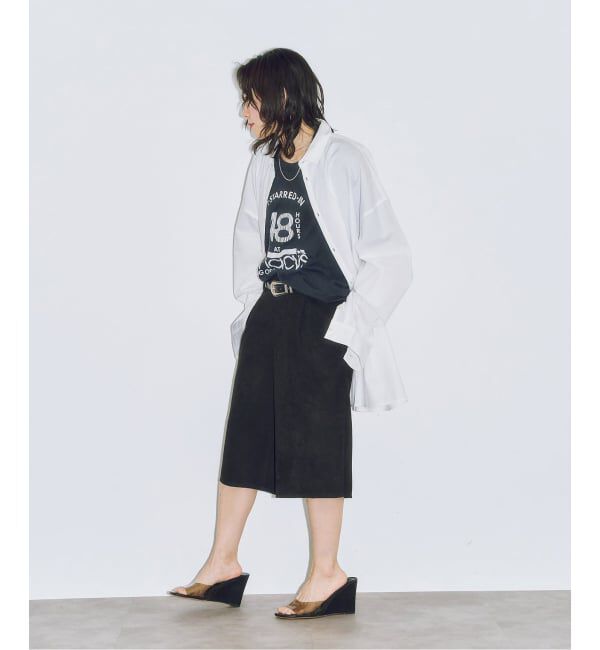  「《予約》FAUX SUEDE SHORTS：ハーフパンツ」|その他|