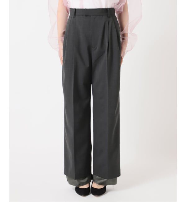  「《予約》LAYERED LIKE SLACKS：パンツ」|スラックス|