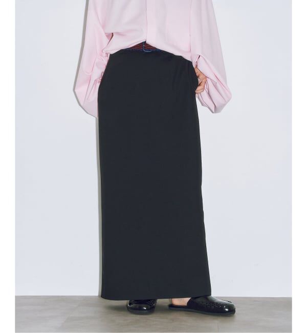  「《追加予約2》STRAIGHT スカート」|スカート|ブラック