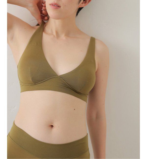 EMILYWEEK「【FLOW】リヨセルブラ（グリーン、カーキ）」|インナー|