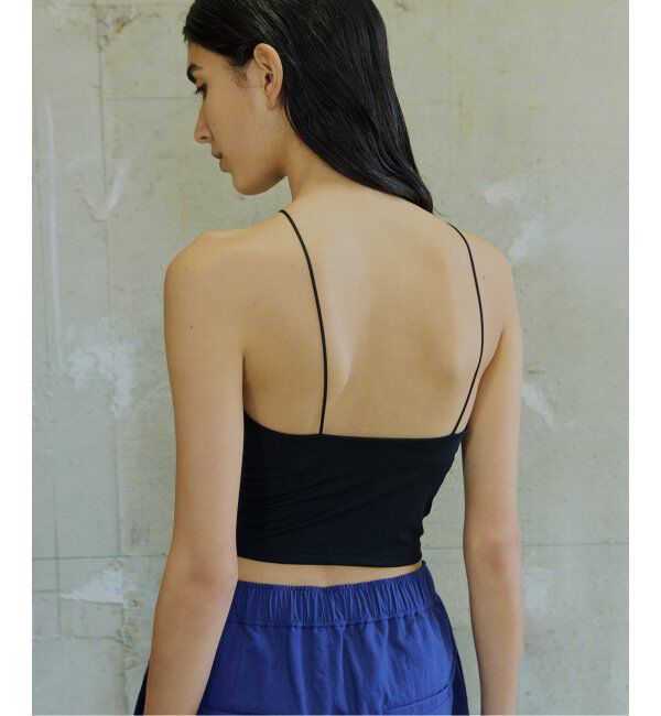 EMILYWEEK「EMILY WEEK&times;FRAMeWORK Vラインクロップドブラキャミソール」|インナー|