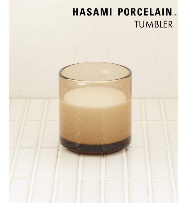 ACME「【HASAMI PORCELAIN / ハサミポーセリン】TUMBLER グラス タンブラー」|食器・キッチングッズ|ブラウン