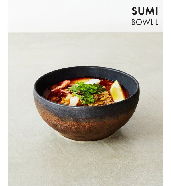 journal standard Furniture「【SAKUZAN/サクザン】作山窯&times;JSF 別注 ボウル Lサイズ SUMI」|食器・キッチングッズ|その他カラー K