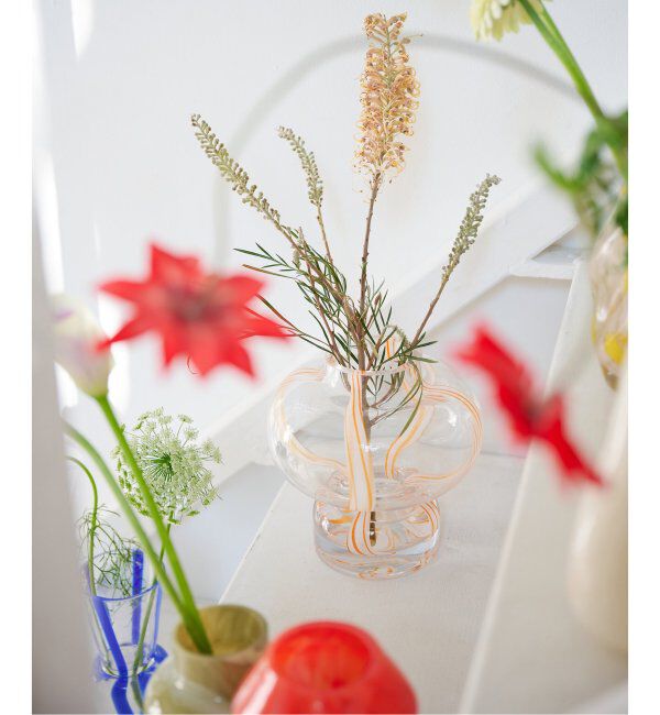 journal standard Furniture「GLASS VASE ROBBIA　フラワーベース 花器 花瓶」|その他|
