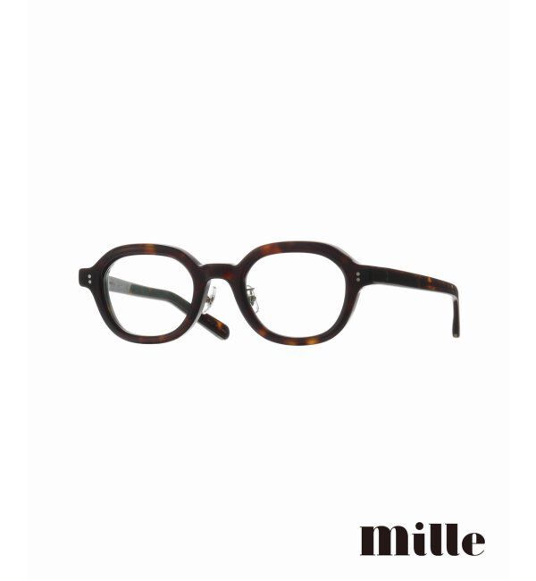 EYETHINK「mille 別注 MOLLIS Col.9EX Optical」|メガネ|ブラウン