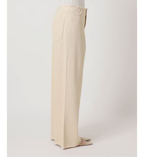 Plage「《予約》Ecru cotton パンツ」|デニム|