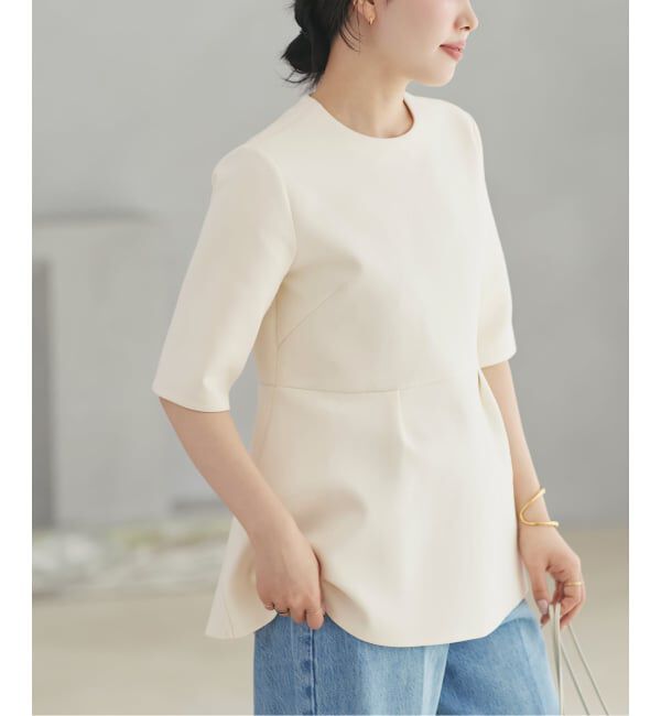 Plage「《予約》air jersey pepram プルオーバー」|Tシャツ・カットソー|ホワイト