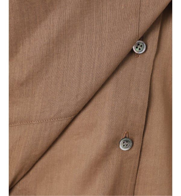 Plage「《追加予約》RAMIE LYOCELL CROPPED シャツ」|シャツ・ブラウス|