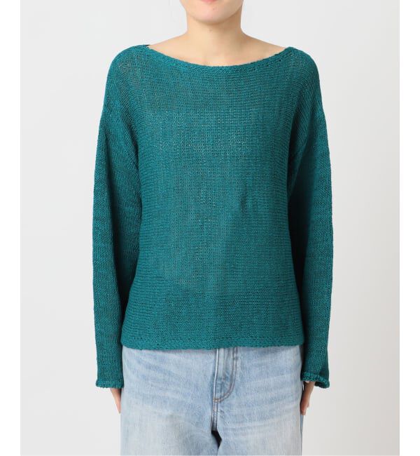 Plage「《追加予約》linen mix loose プルオーバー」|ニット・セーター|