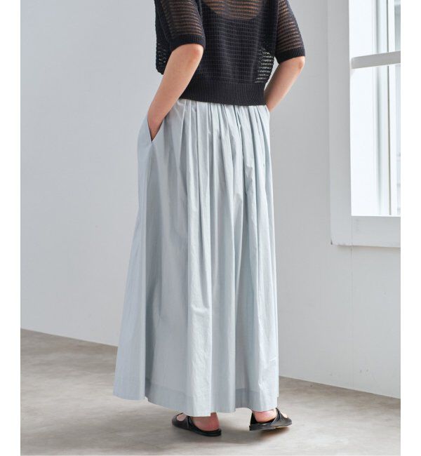 IENA「《WEB限定/追加3》タイプライター ボリュームスカート」|スカート|