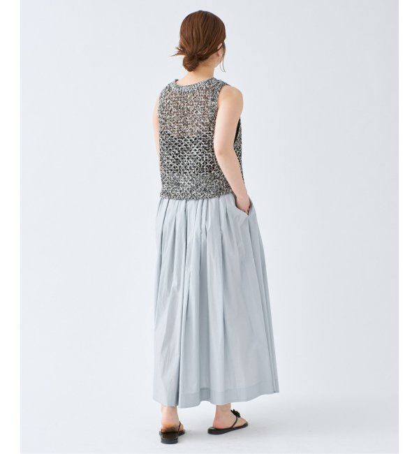 IENA「《WEB限定/追加3》タイプライター ボリュームスカート」|スカート|