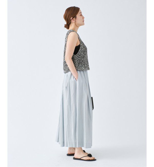 IENA「《WEB限定/追加3》タイプライター ボリュームスカート」|スカート|