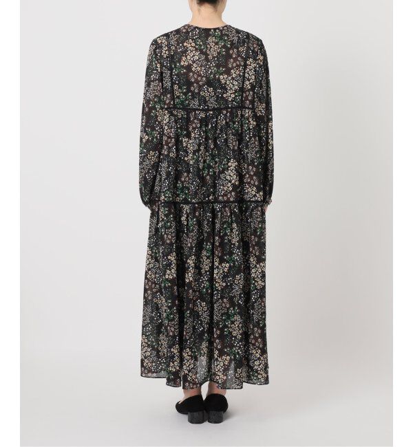 SLOBE IENA「《WEB限定/追加》FLOWER PRINT ワンピース」|ワンピース|