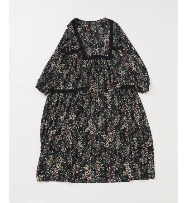SLOBE IENA「《WEB限定/追加》FLOWER PRINT ワンピース」|ワンピース|