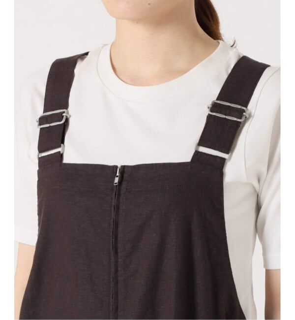 SLOBE IENA「《WEB/一部店舗限定/追加2》アイラインジャンパースカート」|ワンピース|