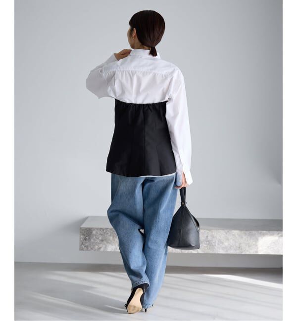 IENA「《WEB限定/追加2予約》カーブシルエットデニム」|デニム|