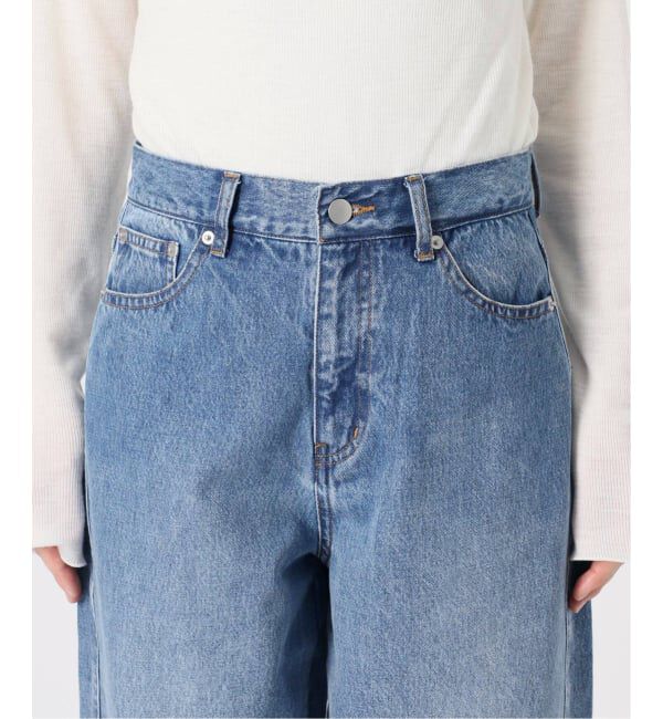 IENA「《WEB限定/追加2予約》カーブシルエットデニム」|デニム|